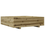Jardinière Vidaxx 90x90x26,5 cm bois de pin imprégné