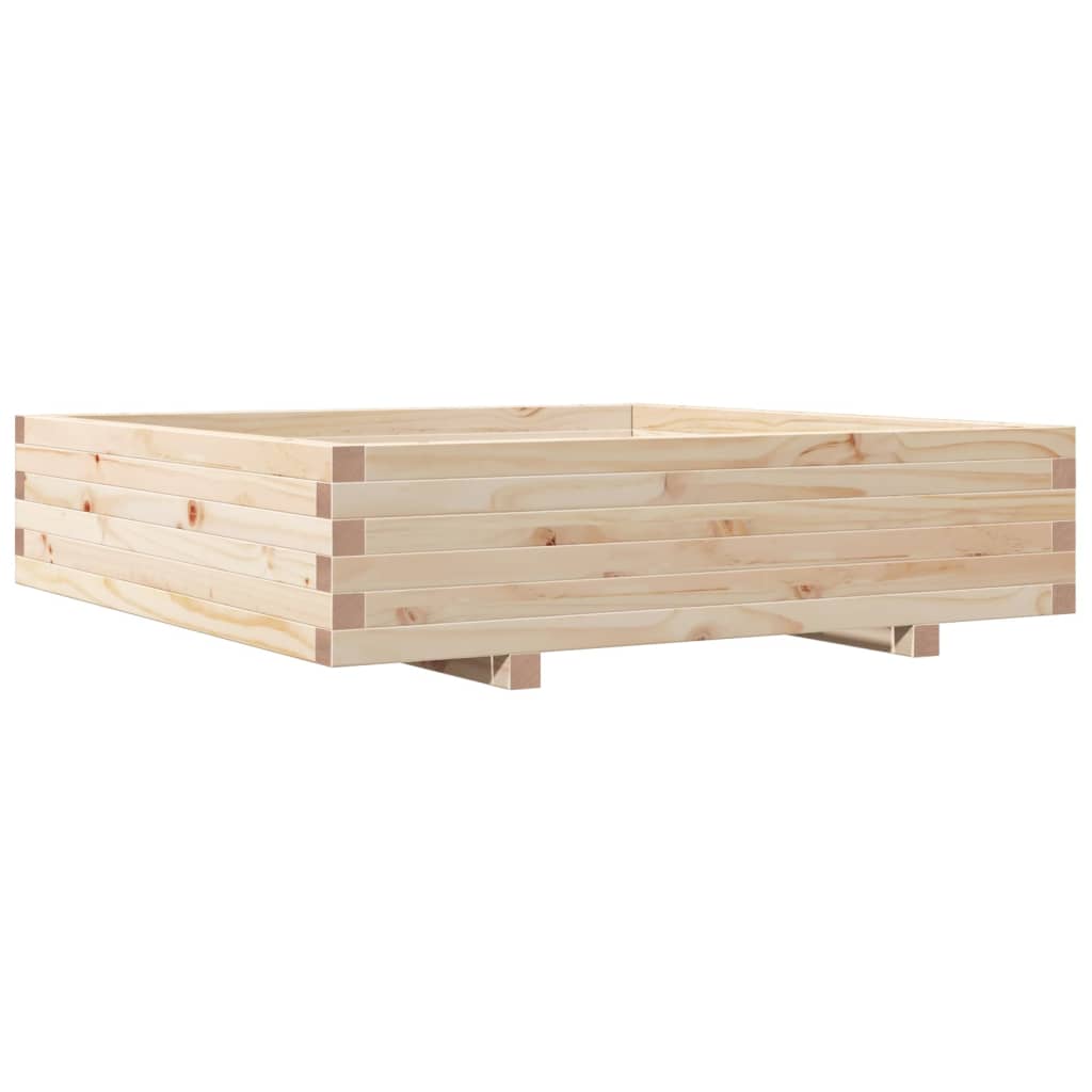 Vidaxx jardinière 100x100x26,5 cm bois de pin massif