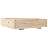 Vidaxx jardinière 100x100x26,5 cm bois de pin massif