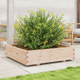 Vidaxx jardinière 100x100x26,5 cm bois de pin massif