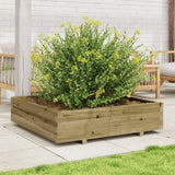 Jardinière Vidaxx 100x100x26,5 cm bois de pin imprégné