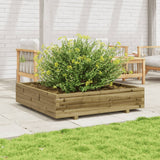 Jardinière Vidaxx 110x110x26,5 cm bois de pin imprégné