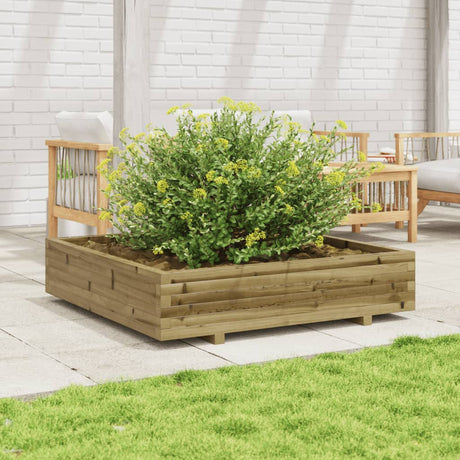 Jardinière Vidaxx 110x110x26,5 cm bois de pin imprégné