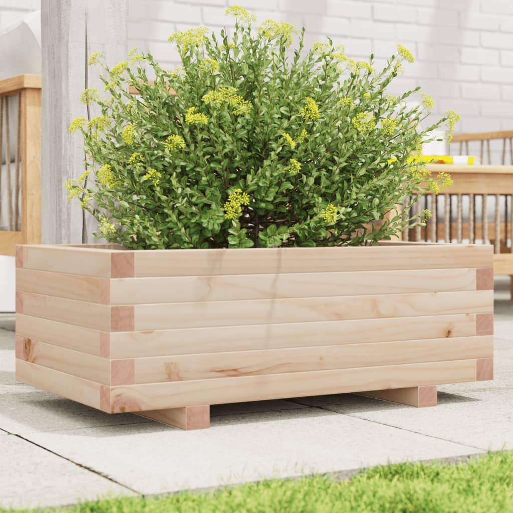 Jardinière Vidaxx 70x40x26,5 cm bois de pin massif