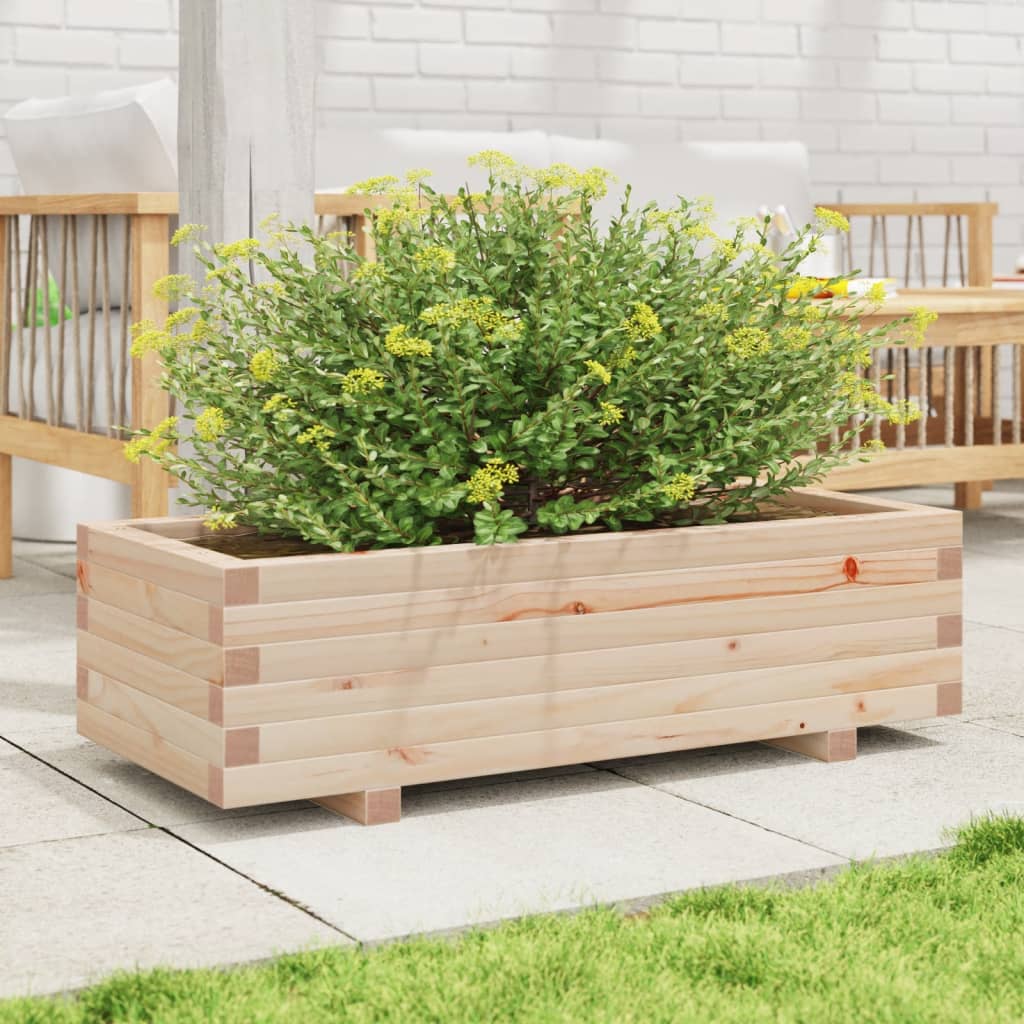 Jardinière Vidaxx 90x40x26,5 cm bois de pin massif