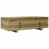 Vidaxl plantenbak 90x40x26,5 cm geïmpregneerd grenenhout