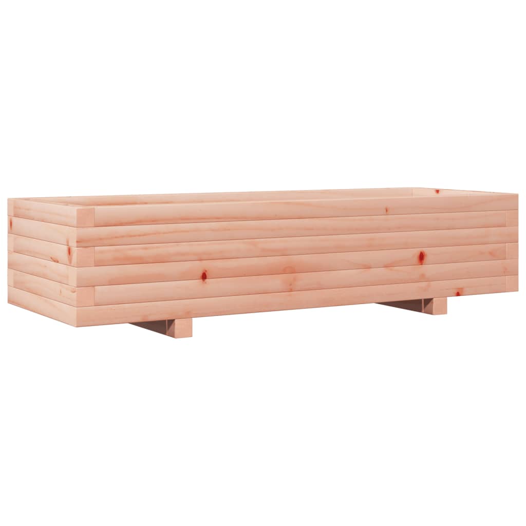 Vidaxl plantenbak 110x40x26,5 cm massief douglashout