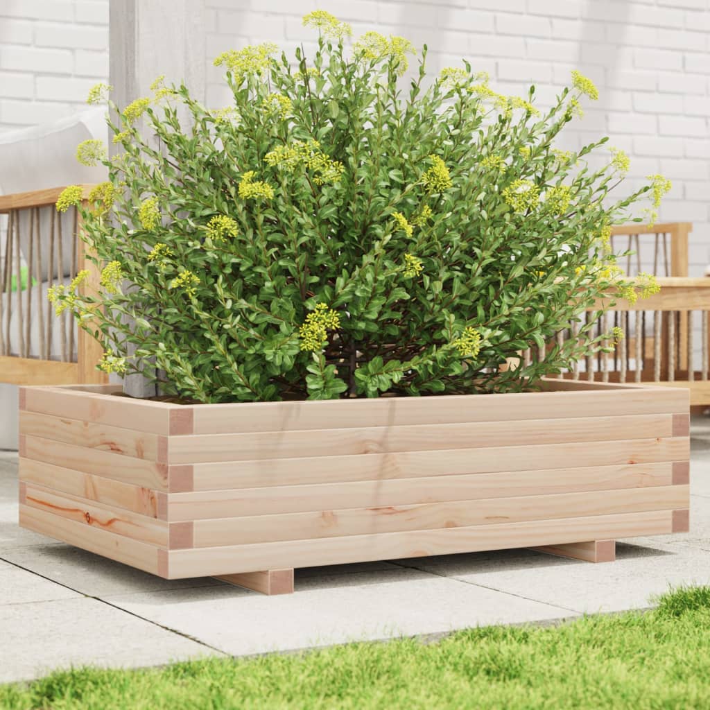 Jardinière Vidaxx 90x60x26,5 cm bois de pin massif
