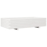 Vidaxx jardinière 110x60x26,5 cm bois de pin massif blanc