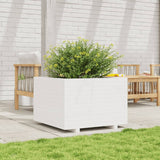 Vidaxx jardinière 70x70x49,5 cm bois de pin massif blanc