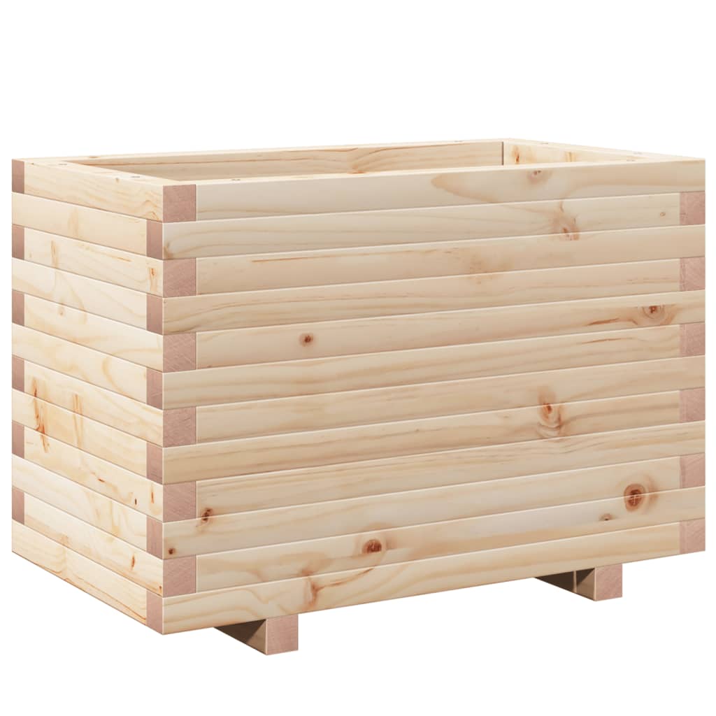 Jardinière Vidaxx 70x40x49,5 cm bois de pin massif