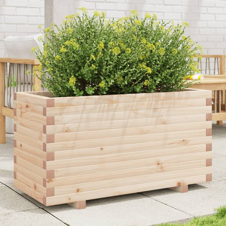 Jardinière Vidaxx 90x40x49,5 cm bois de pin massif