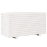 Vidaxx jardinière 90x40x49,5 cm bois de pin massif blanc