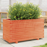 Vidaxx jardinière 90x40x49,5 cm bois de pin massif, marron lavé
