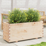 Jardinière Vidaxx 110x40x49,5 cm bois de pin massif