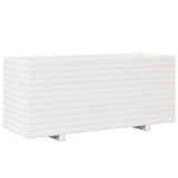 Vidaxx jardinière 110x40x49,5 cm bois de pin massif blanc
