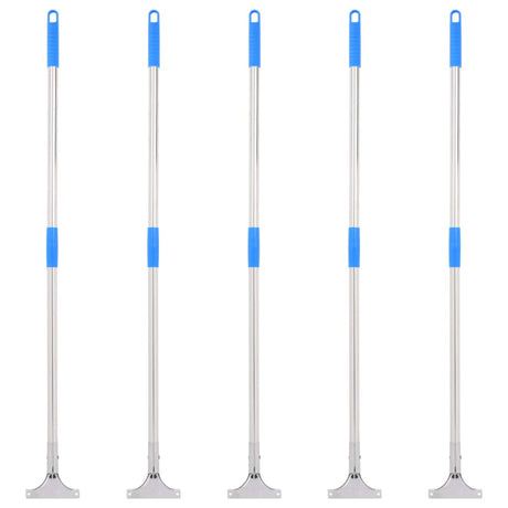Vidaxx poignées d'essuie-glace 5 pcs 119,5 cm acier et plastique