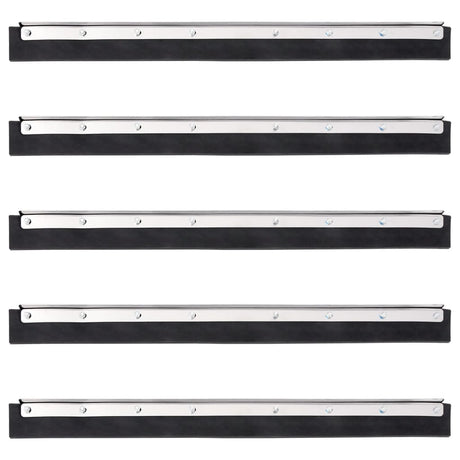 Vidaxx têtes d'essuie-glace 5 pcs 55x2x5 cm acier et caoutchouc