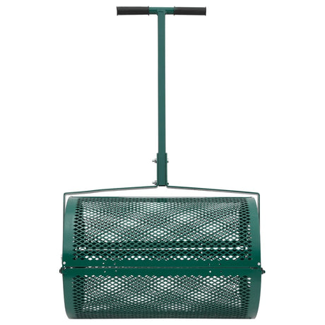 Vidaxx épandeur de compost 75l ø40x60 cm acier vert