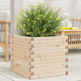 VidaXL Jardinière 50x50x46 cm bois de pin massif