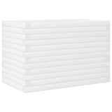 VidaXL Jardinière 70x40x46 cm bois de pin massif blanc