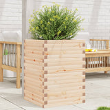 VidaXL Jardinière 50x50x68,5 cm bois de pin massif