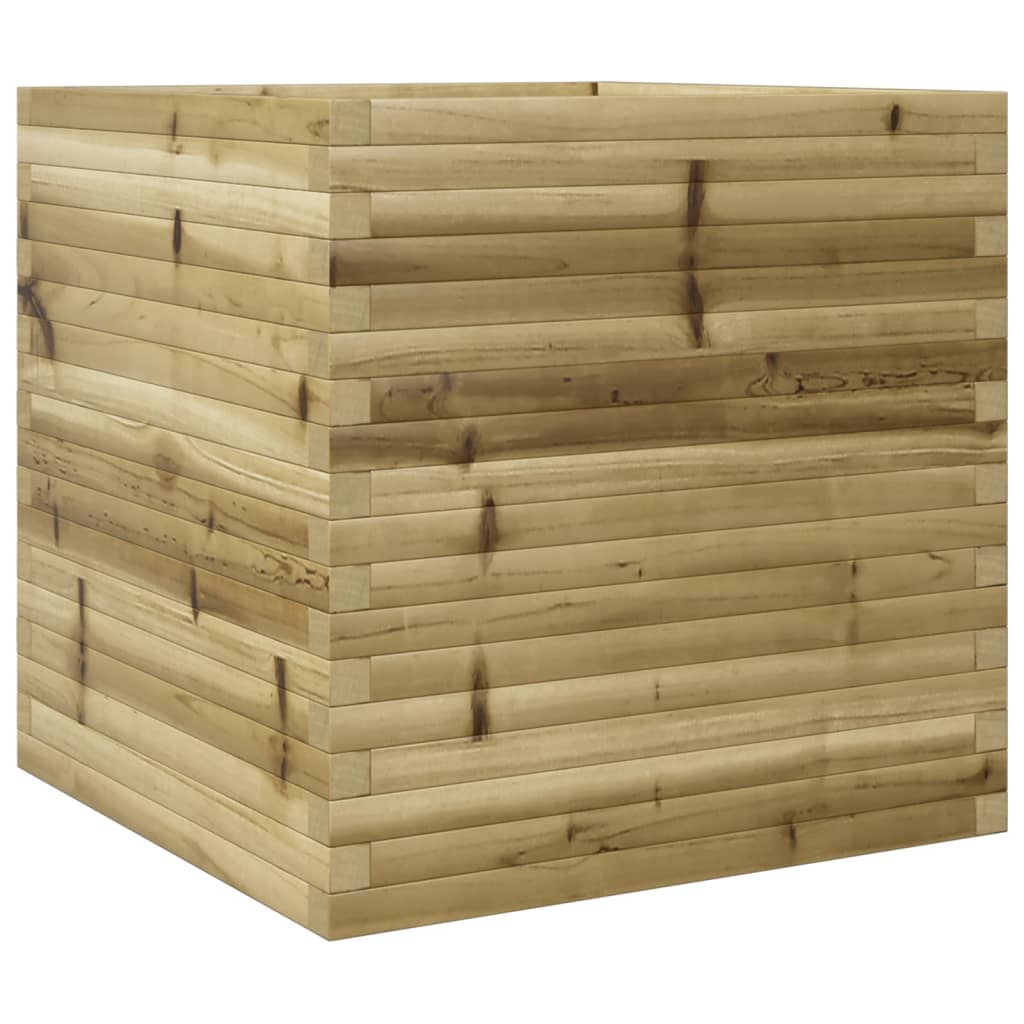 VidaXL Plantenbak 70x70x68,5 cm geïmpregneerd grenenhout