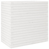 VidaXL Jardinière 70x40x68,5 cm bois de pin massif blanc