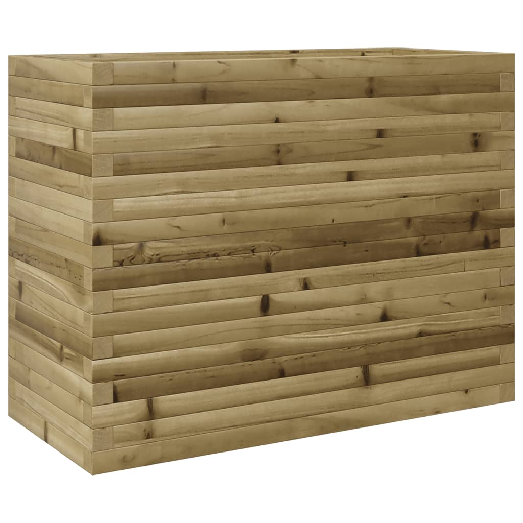 VidaXL Plantenbak 90x40x68,5 cm geïmpregneerd grenenhout