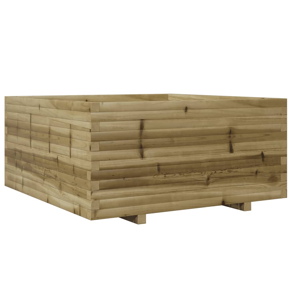 VidaXL Plantenbak 100x100x49,5 cm geïmpregneerd grenenhout