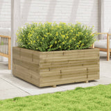 VidaXL Plantenbak 100x100x49,5 cm geïmpregneerd grenenhout