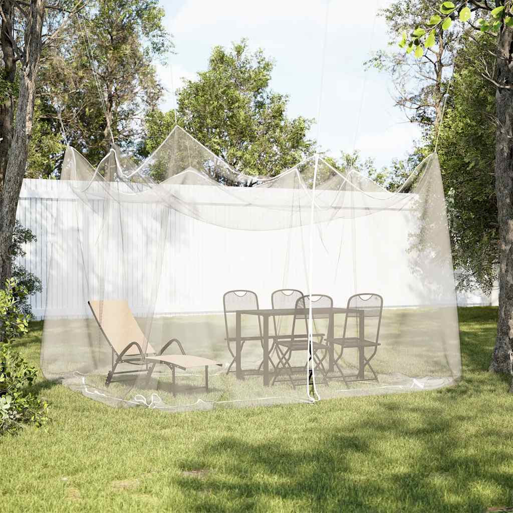 Vidaxx moustiquaire pour intérieur et extérieur 156 maille 300x300x250 cm blanc