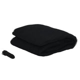 VidaXL moustiquaire pour parapluie 220 maille φ330x250 cm noir