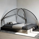 VidaXL moustiquaire avec portes Mongolie 220 maille 200x180x135 cm noir
