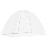 Vidaxx moustiquaire avec portes mongolie 220 maille 200x150x140 cm blanc