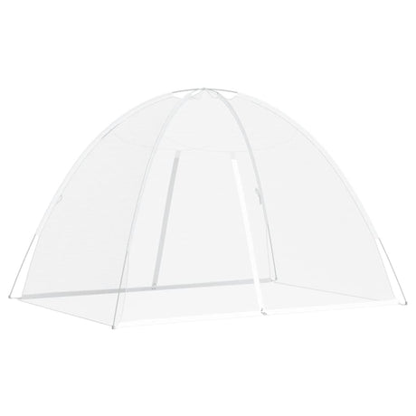 Vidaxx moustiquaire avec portes mongolie 220 maille 200x150x140 cm blanc