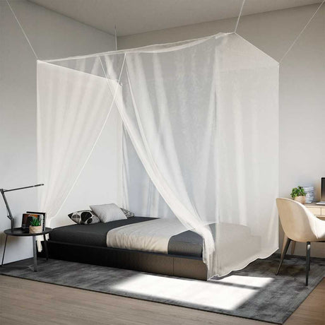 VidaXL moustiquaire suspendue 156 maille 220x200x210 cm blanc