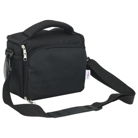 Vidaxl sac photo avec housse imperméable tissu oxford noir