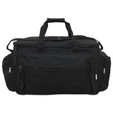 VidaXL sac de pêche tissu oxford imperméable noir
