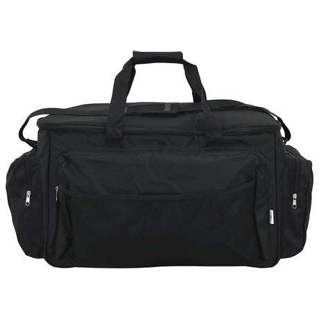 VidaXL sac de pêche tissu oxford imperméable noir
