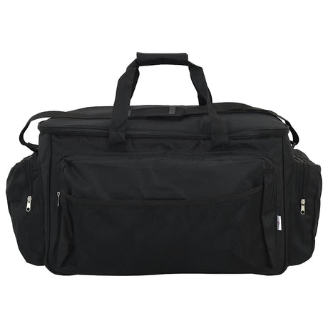 VidaXL sac de pêche tissu oxford imperméable noir