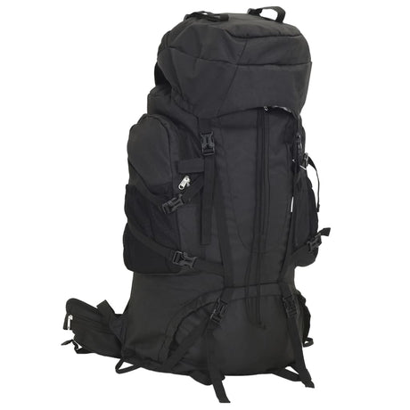 VidaXL sac à dos de randonnée 80 l tissu oxford noir