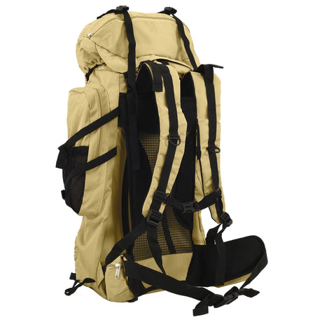 Vidaxl sac à dos de randonnée 80 l tissu oxford couleur kaki