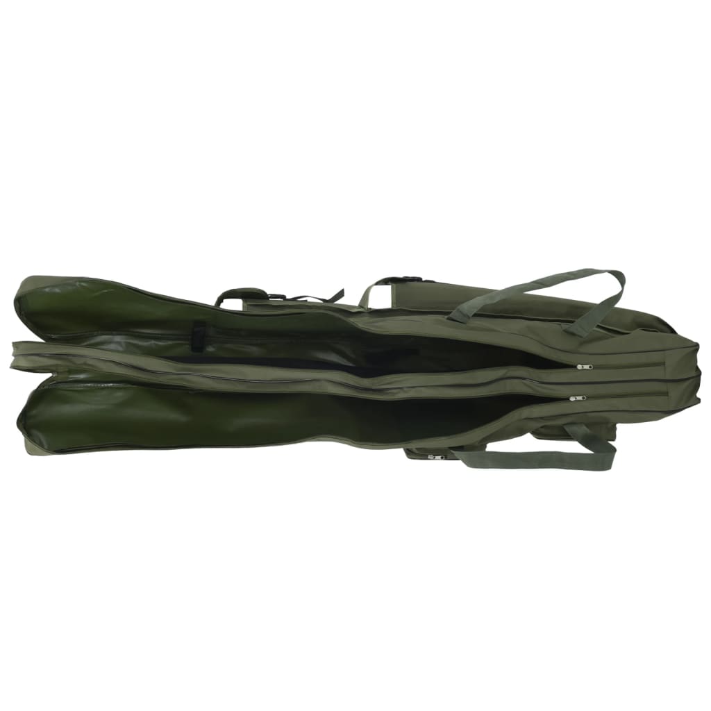 Vidaxx sac pour canne à pêche 150 cm tissu oxford vert foncé