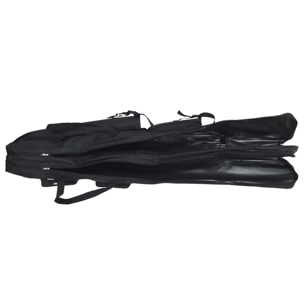 VidaXL sac pour canne à pêche 150 cm tissu oxford noir