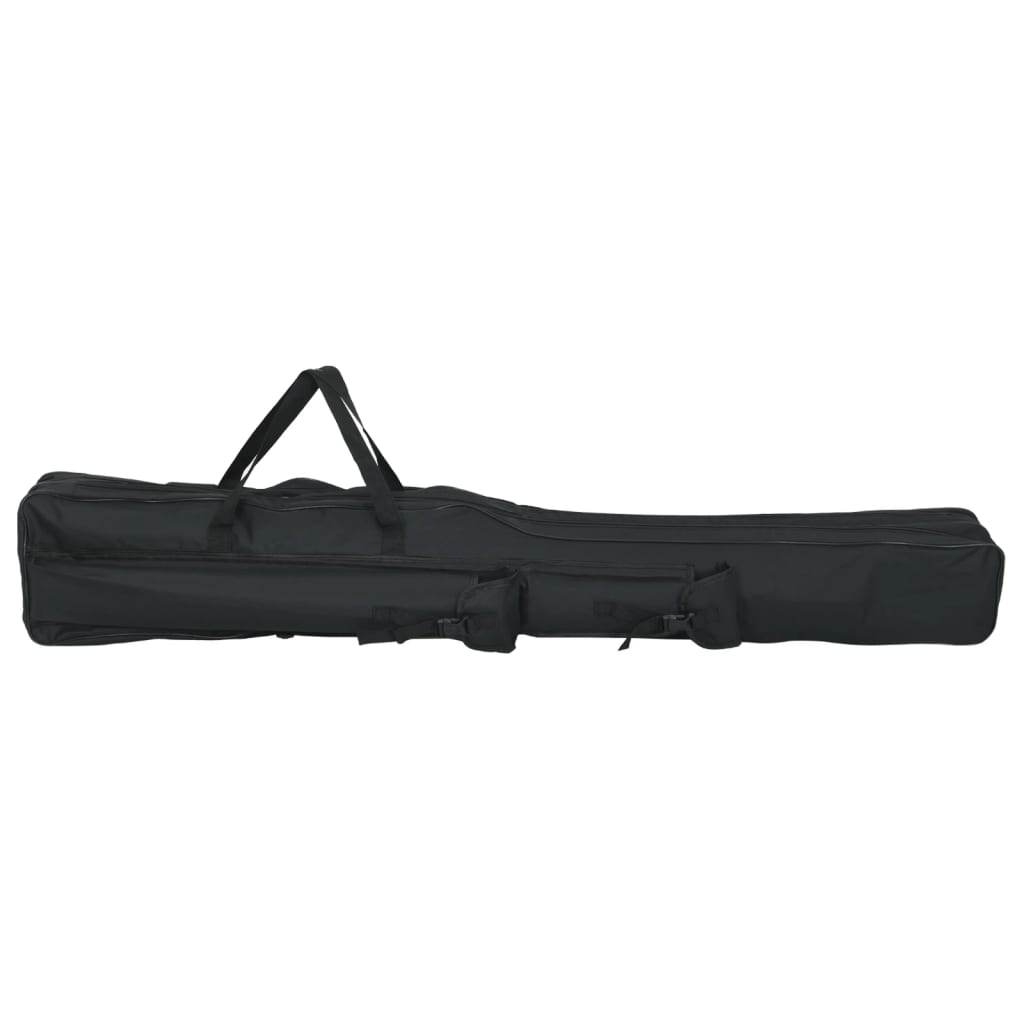 VidaXL sac pour canne à pêche 150 cm tissu oxford noir