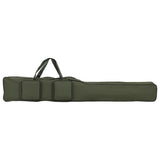 VidaXL sac de canne à pêche 160 cm tissu oxford vert foncé
