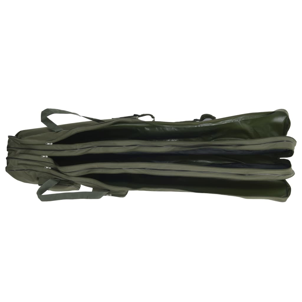 Vidaxx sac pour canne à pêche 150 cm tissu oxford vert foncé