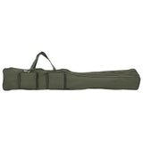 VidaXL sac de canne à pêche 160 cm tissu oxford vert foncé