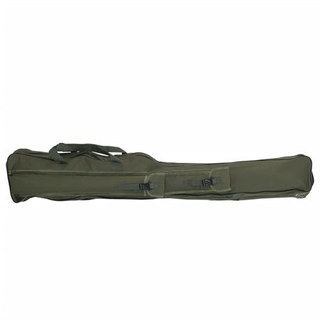 VidaXL sac de canne à pêche 160 cm tissu oxford vert foncé